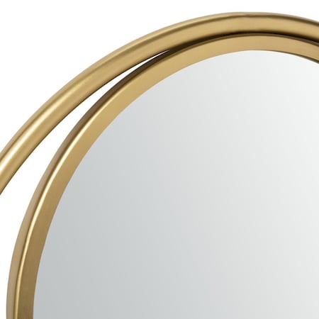 Safavieh Wonder Mirror, Brushed Brass MRR3004A